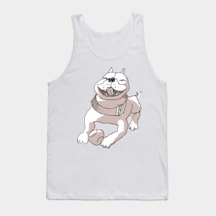 Happy staffie Tank Top